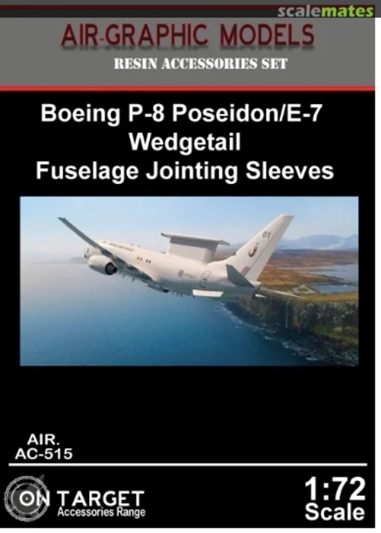 Boxart Boeing P-8A Poseidon & E-7 Wedgetail Fuselage Jointing Sleeve AC-515 Air-Graphic Models