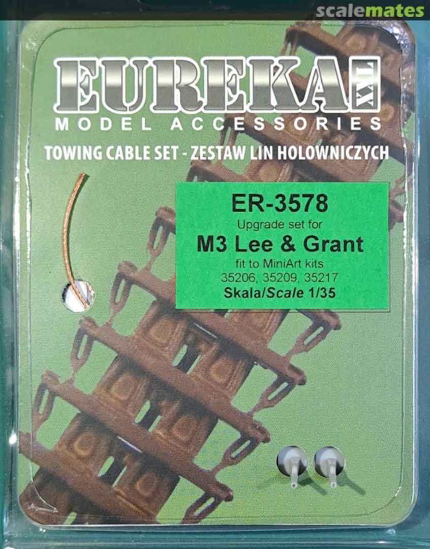 Boxart M3 Lee & Grant Tanks upgrade set ER-3578 Eureka XXL