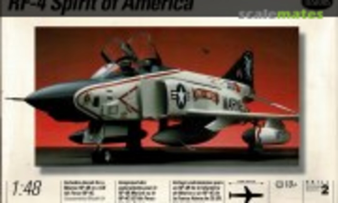 1:48 RF-4 Spirit of America (Testors 525)