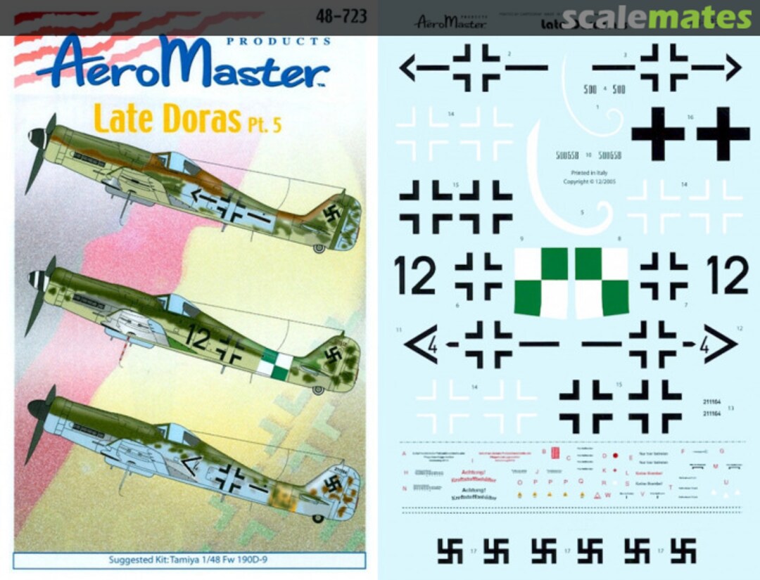 Boxart Late Doras Pt. 5 48-723 AeroMaster