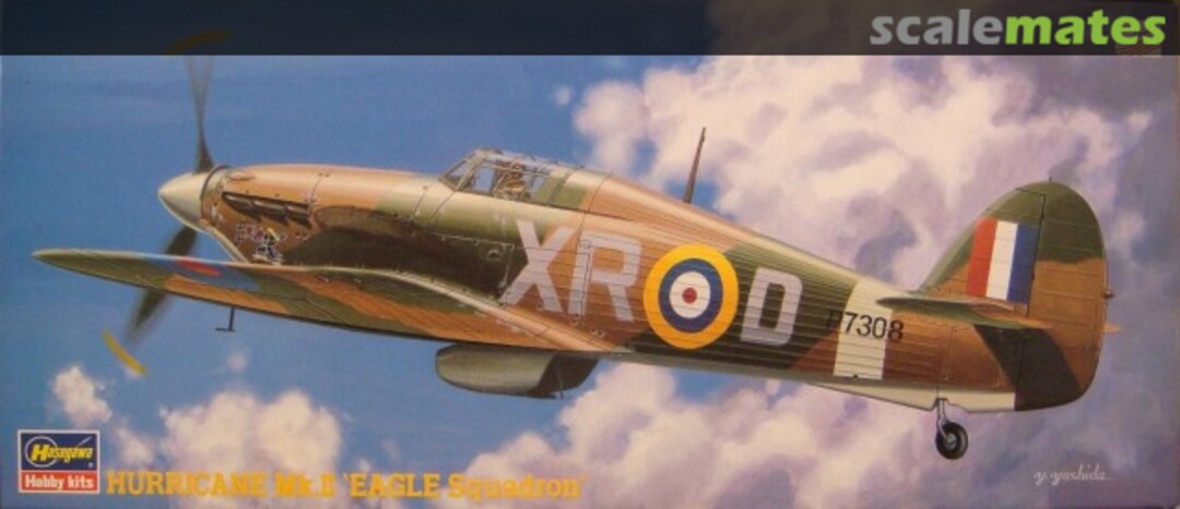 Boxart Hurricane Mk.II `EAGLE Squadron´ 52050 Hasegawa