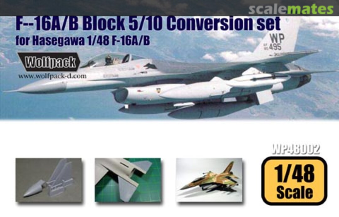 Boxart F-16A/B Block 5/10 Conversion Set WP48002 Wolfpack