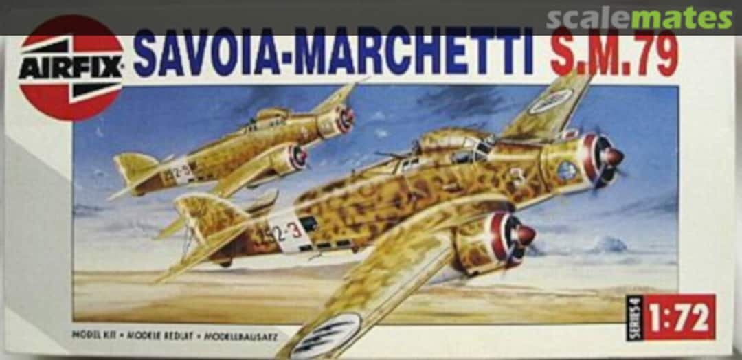 Boxart Savoia-Marchetti S.M.79 04007 Airfix