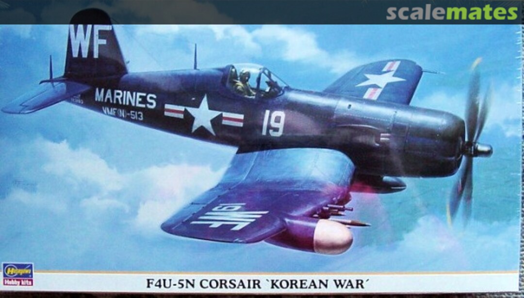 Boxart F4U-5N Corsair 'Korean War' 09658 Hasegawa