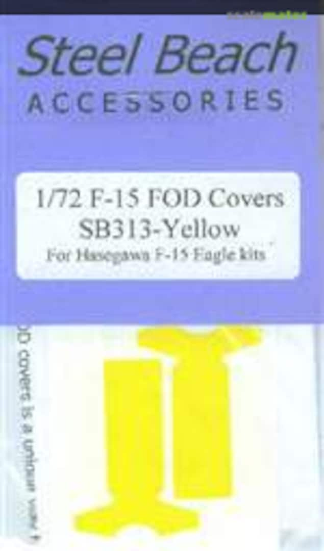 Boxart Yellow F-15 Eagle FOD Covers 73013 Steel Beach