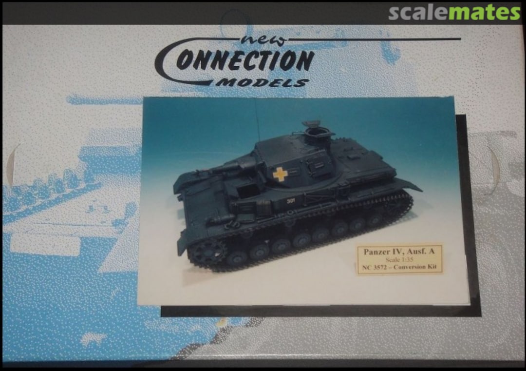 Boxart Pz.Kpfw.IV Ausf.A (VsKfz622) NC3572 New Connection Models