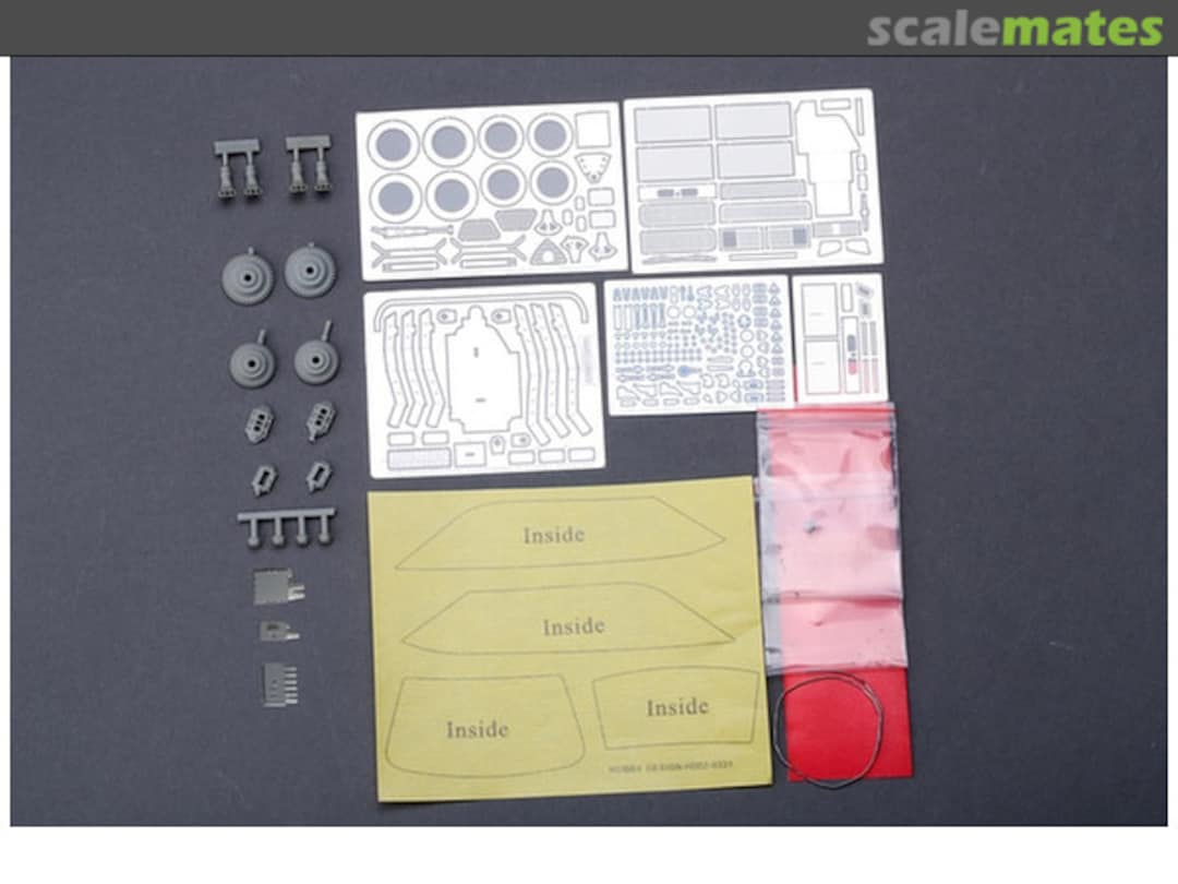 Boxart Alfa Romeo 155 V6 TI - Detail-UP Set HD02-0331 Hobby Design