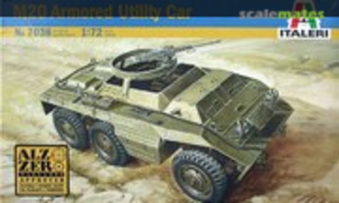 1:72 M20 Armoured Utility Car (Italeri 7038)