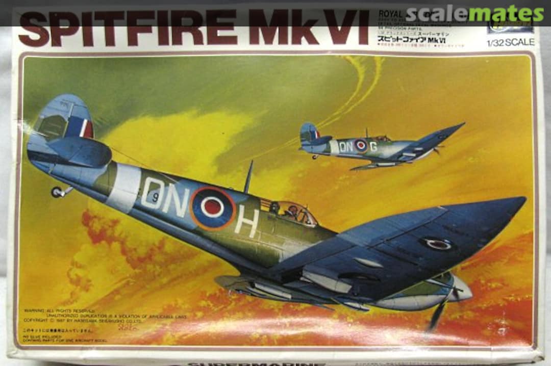 Boxart Spitfire MkVI S19 Hasegawa