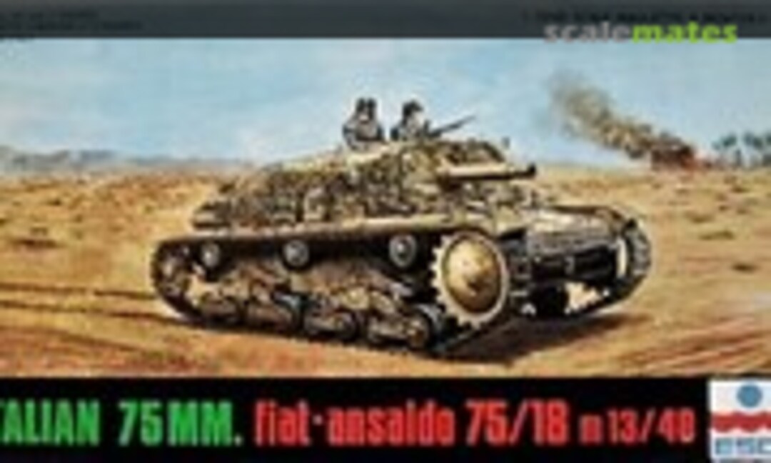 1:72 Fiat-Ansaldo 75/18 M13/40 (ESCI 8031)