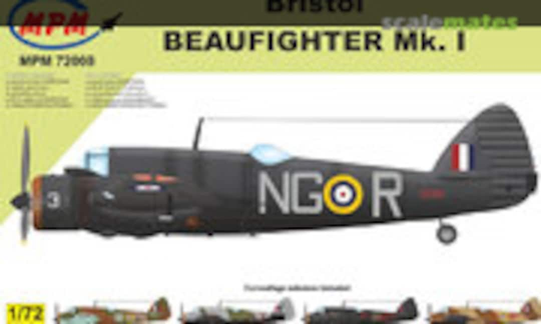 1:72 Bristol Beaufighter Mk. I (MPM Production 72008)