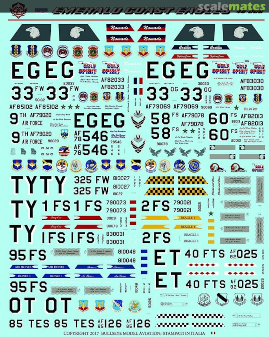 Contents F-15C Emerald Coast Eagles 48-006 Bullseye