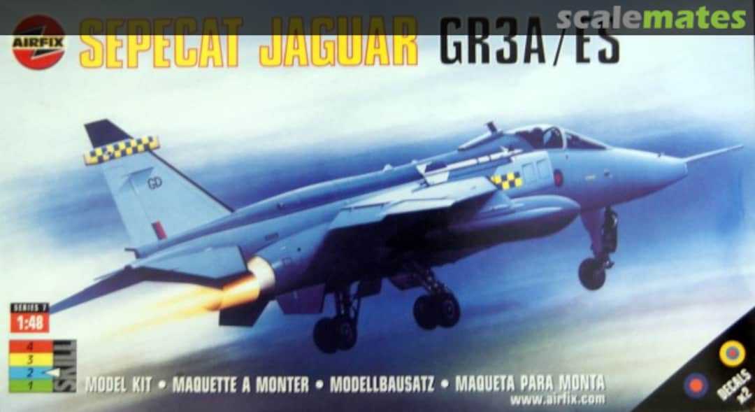 Boxart SEPECAT Jaguar GR.3A/ES 07104 Airfix