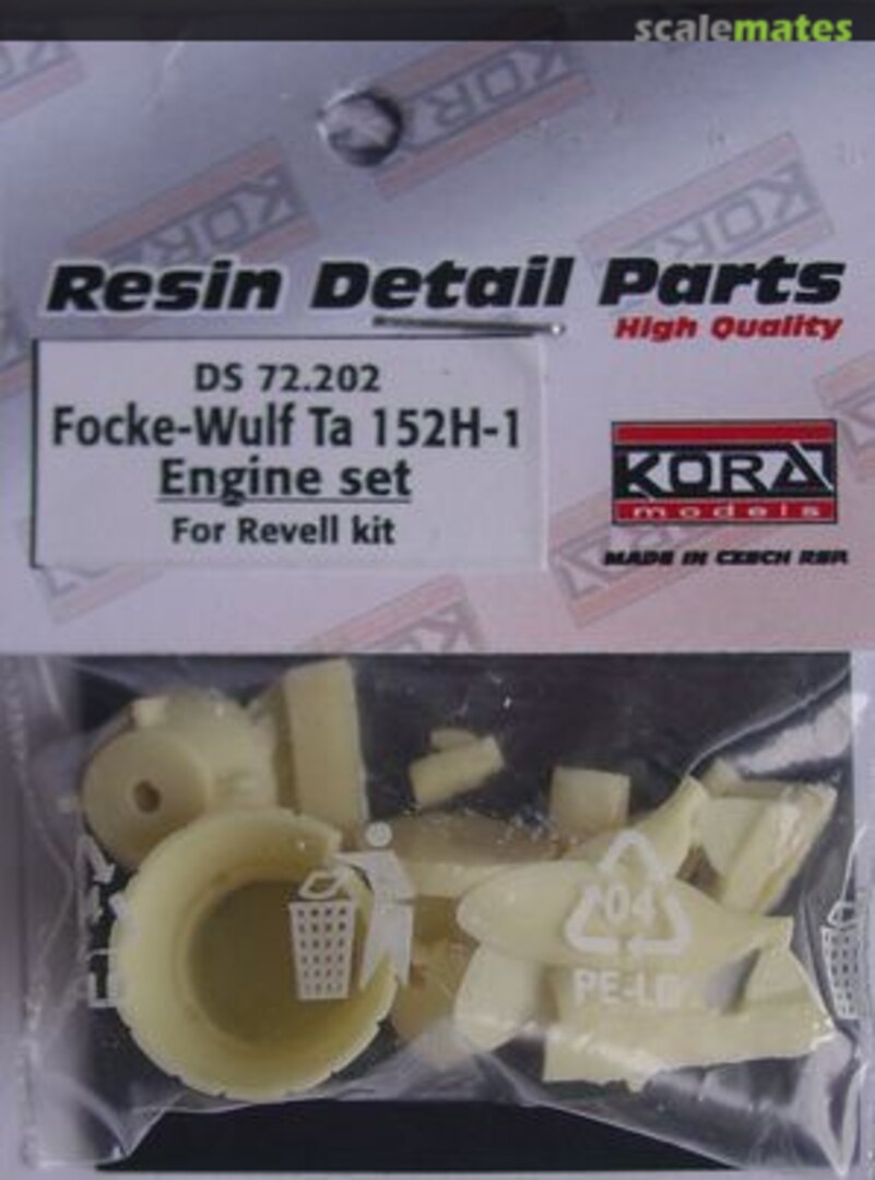 Boxart Focke-Wulf Ta 152H-1 Engine Set DS 72.202 Kora Models