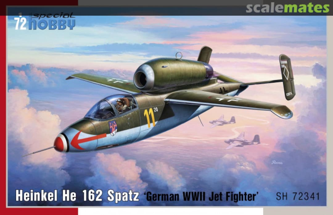 Boxart Heinkel He 162 Spatz SH 72341 Special Hobby