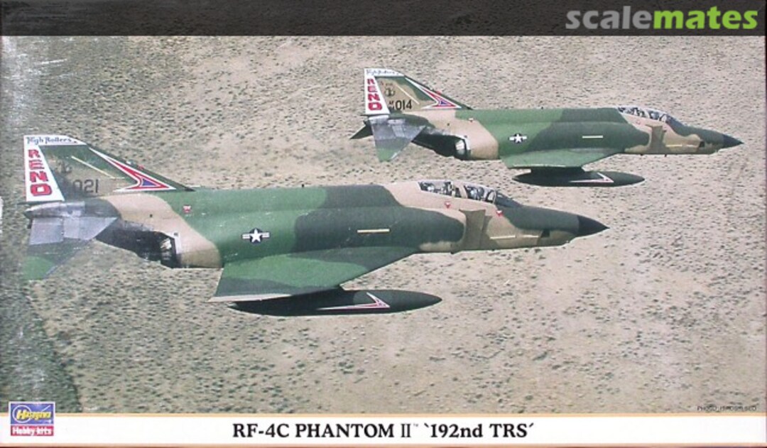 Boxart RF-4C Phantom II '192nd TRS' 00742 Hasegawa