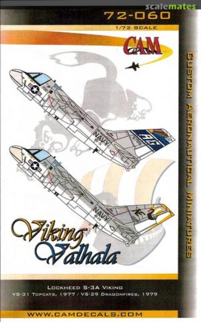 Boxart Lockheed S-3A Viking 72-060 CAM