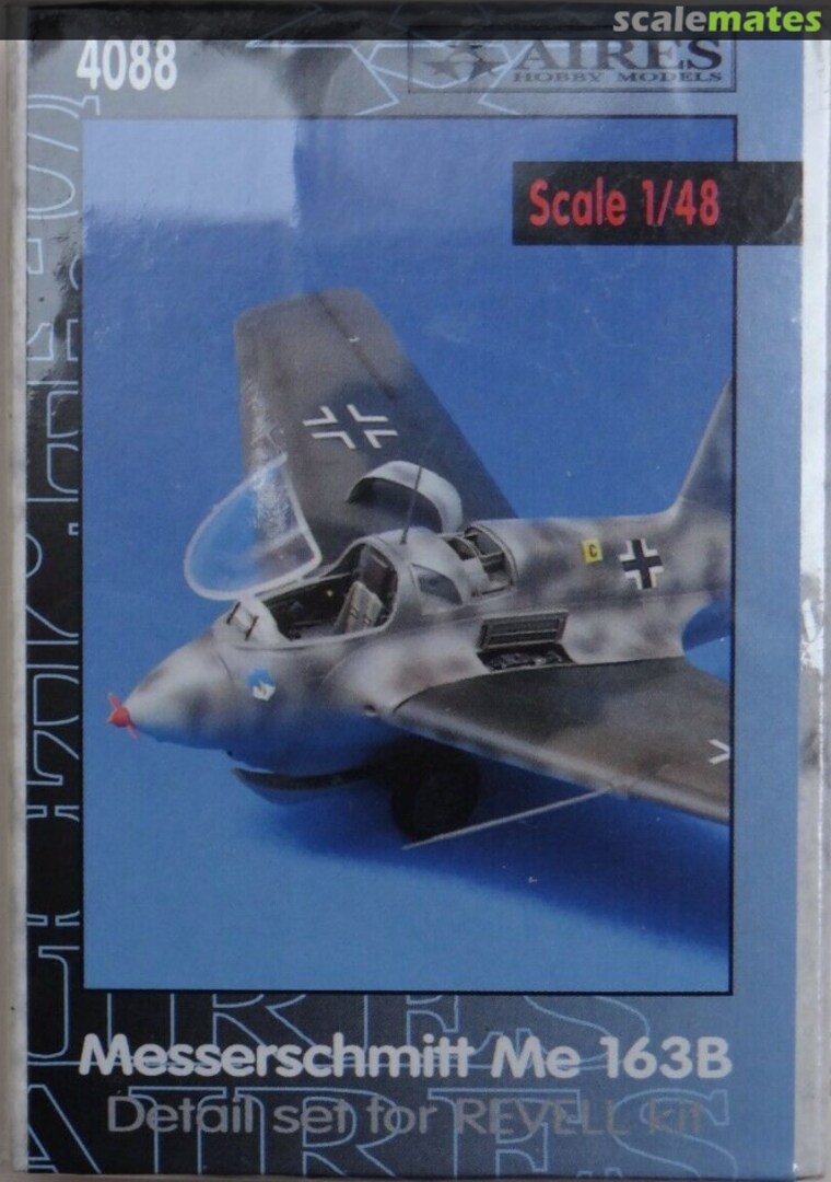 Boxart Me 163B Komet - Detail Set 4088 Aires