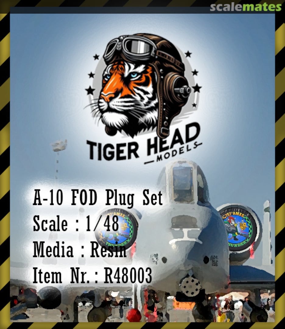 Boxart A-10 FOD Plug Set R48003 Tigerhead Models