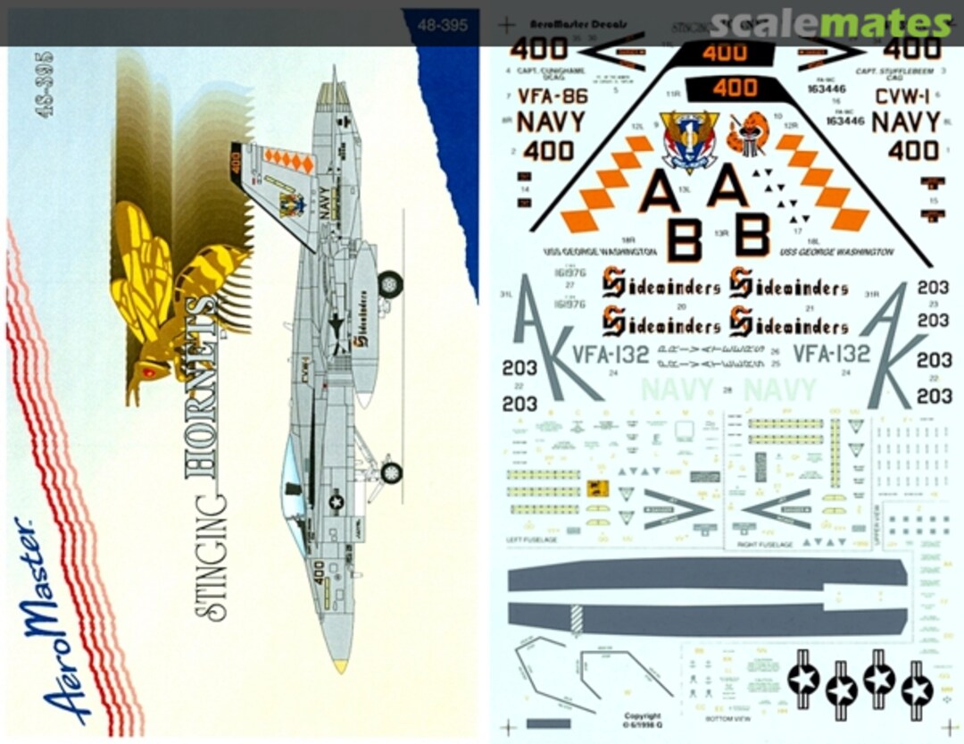 Boxart Stinging Hornets Pt. II 48-395 AeroMaster