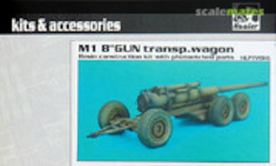 1:72 8-inch Gun M1 Resin Kit (Hauler HLP72016)