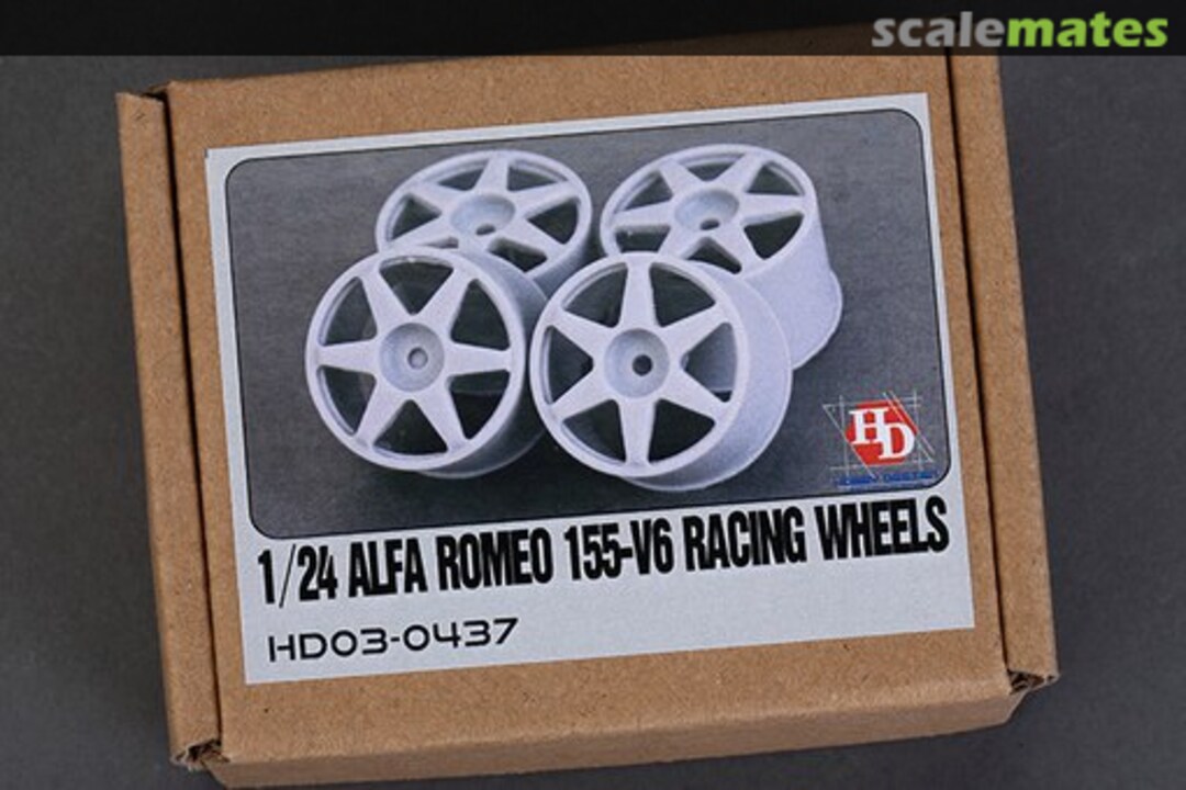 Boxart Alfa Romeo 155-V6 Racing Wheels HD03-0437 Hobby Design