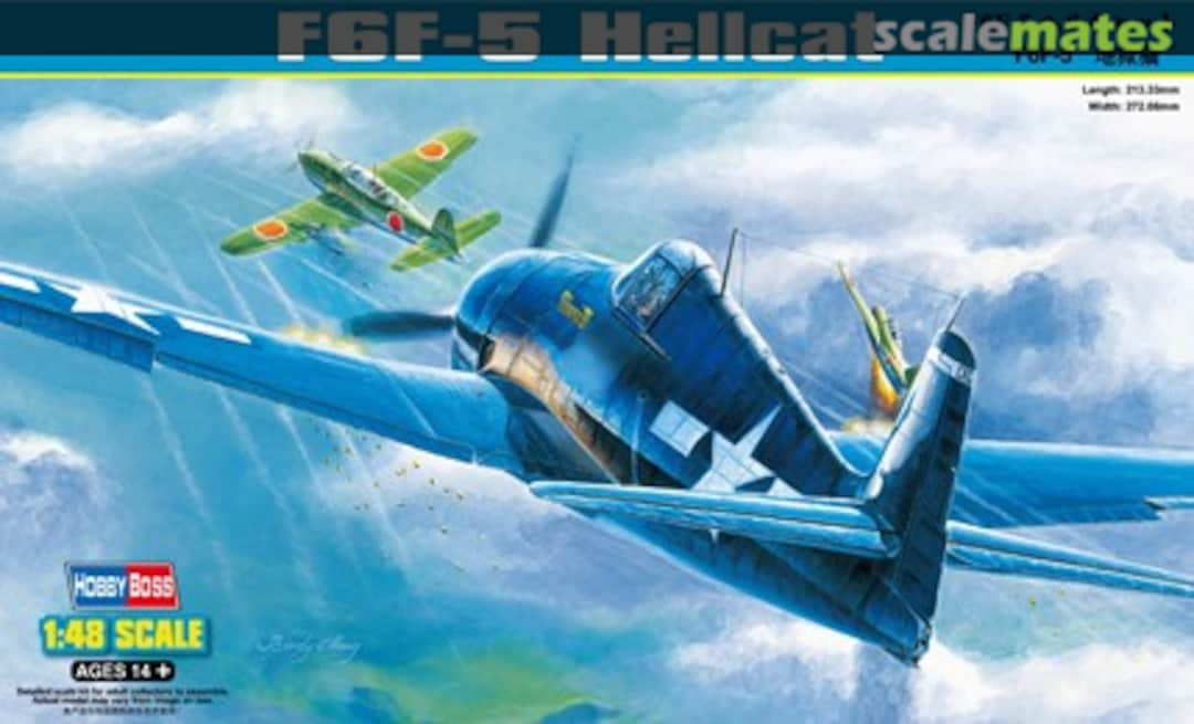 Boxart F6F-5 Hellcat 80339 HobbyBoss