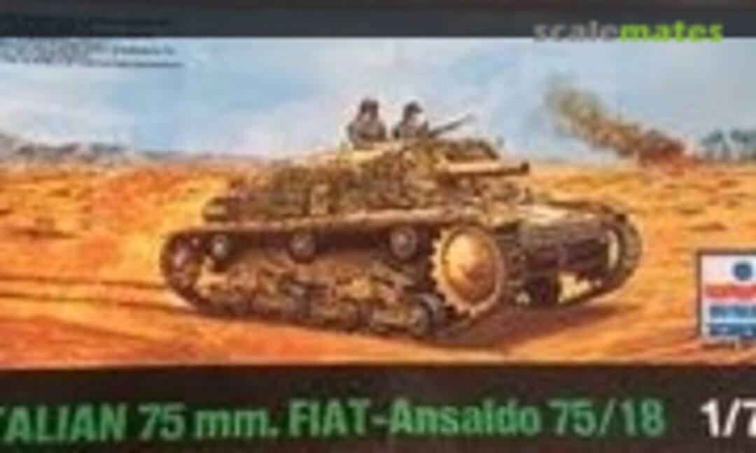 1:72 Fiat-Ansaldo 75/18 (ESCI/ERTL 8031)