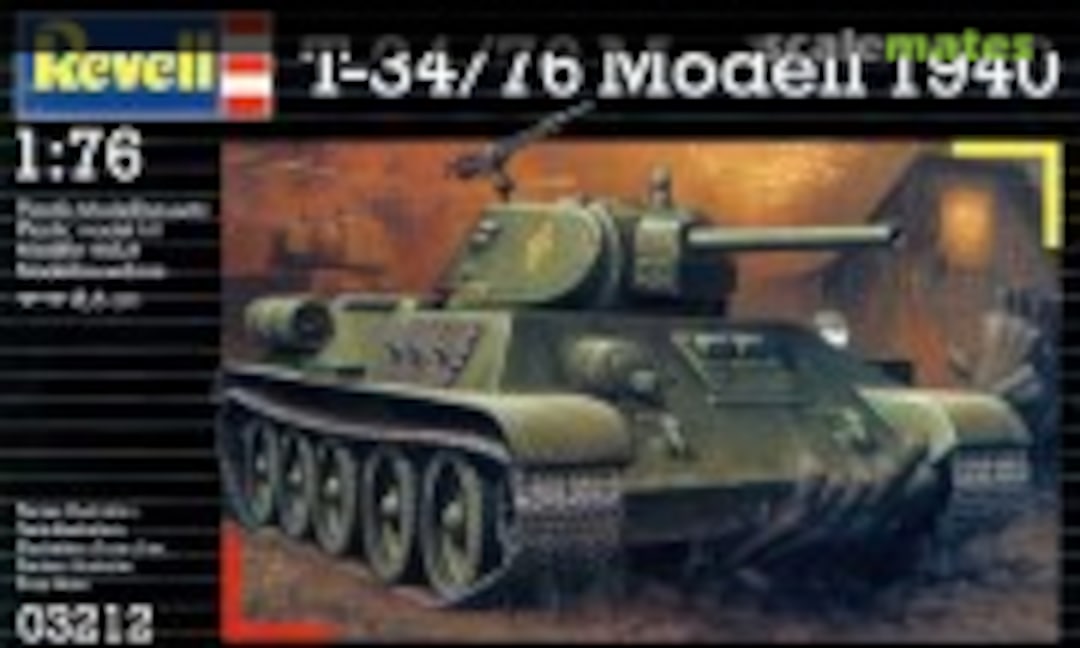 1:76 T-34/76 Modell 1940 (Revell 03212)