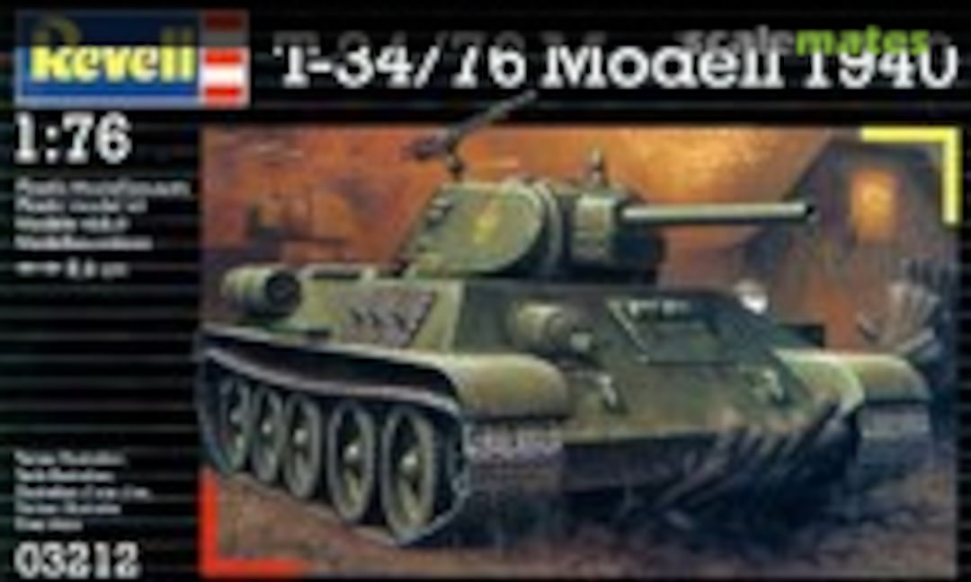 1:76 T-34/76 Modell 1940 (Revell 03212)