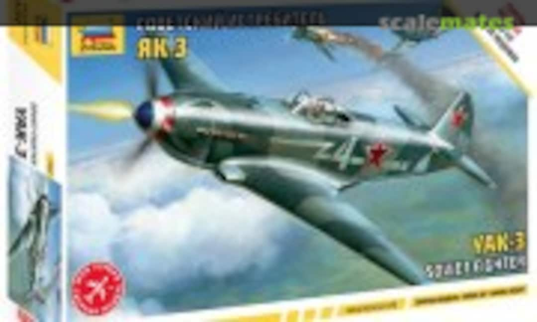 1:72 Yak-3 Soviet Fighter (Zvezda 7301)