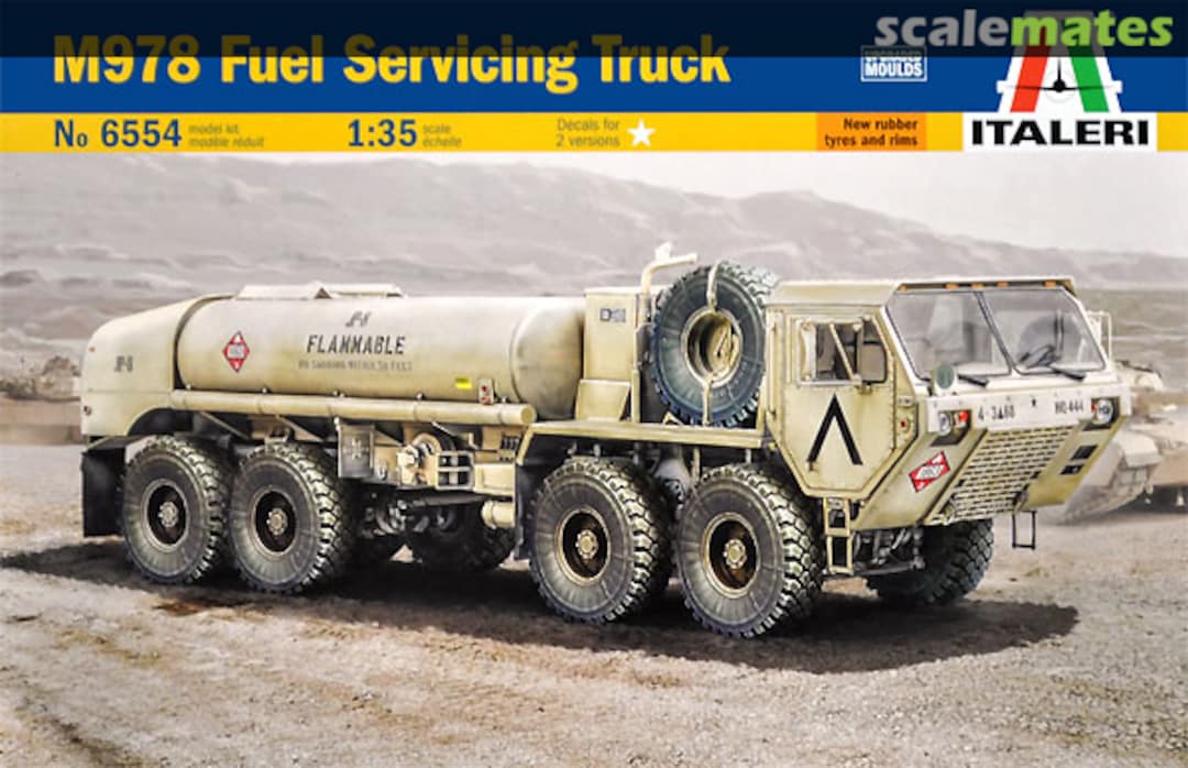 Boxart M978 Fuel Servicing Truck 6554 Italeri