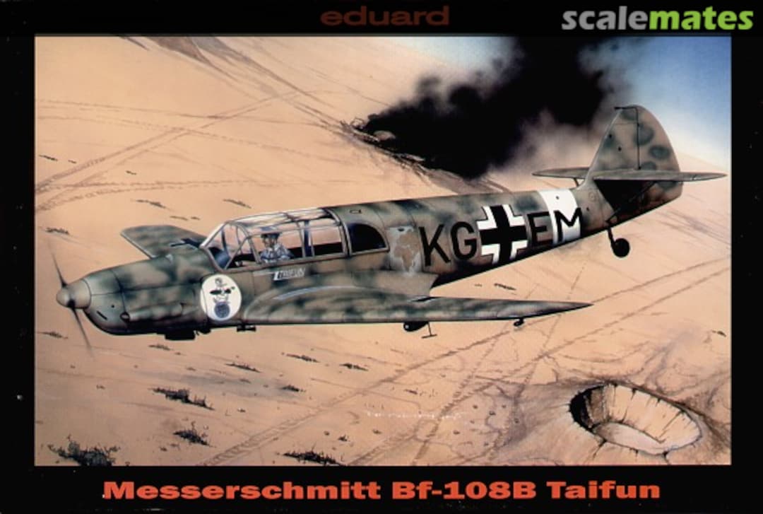 Boxart Messerschmitt Bf-108B Taifun 8052 Eduard