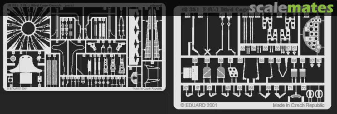 Boxart F4U-1 Birdcage 48351 Eduard