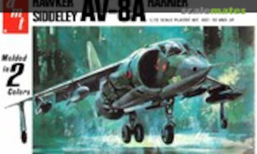 1:72 Hawker Siddeley AV-8A Harrier (Matchbox/AMT 7112)