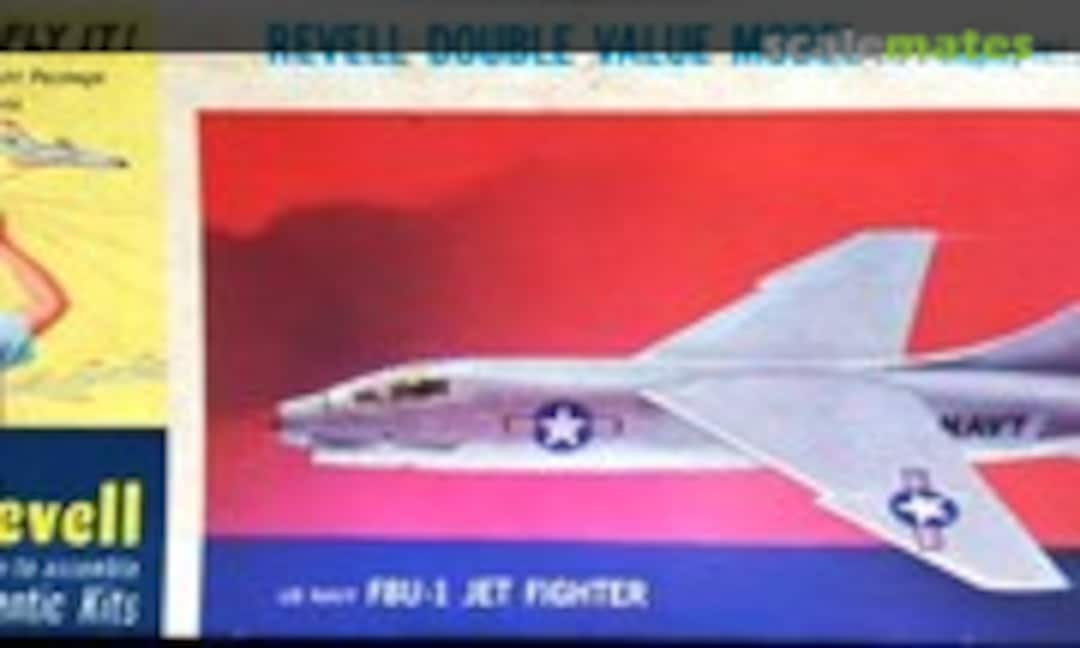 1:67 F8U-1 Jet Fighter (Revell H154-98)