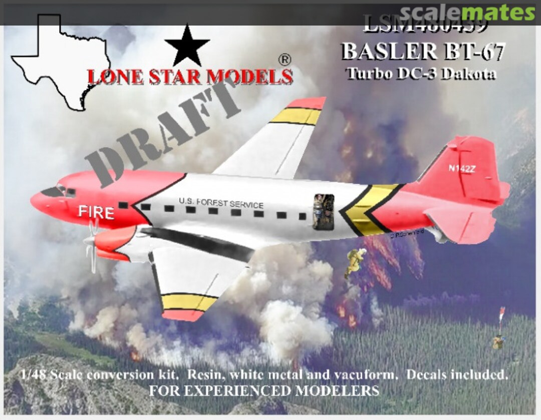 Boxart BT-67 conversion LSMRB 480439 Lone Star Models