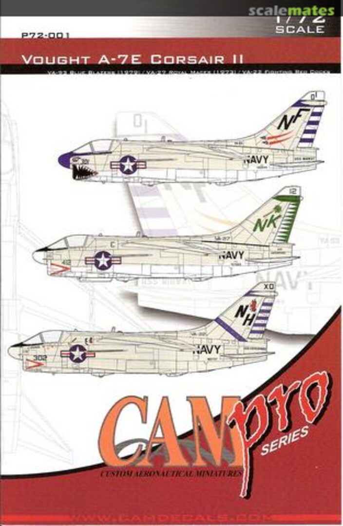 Boxart Vought A-7E Corsair II P72-001 CAM