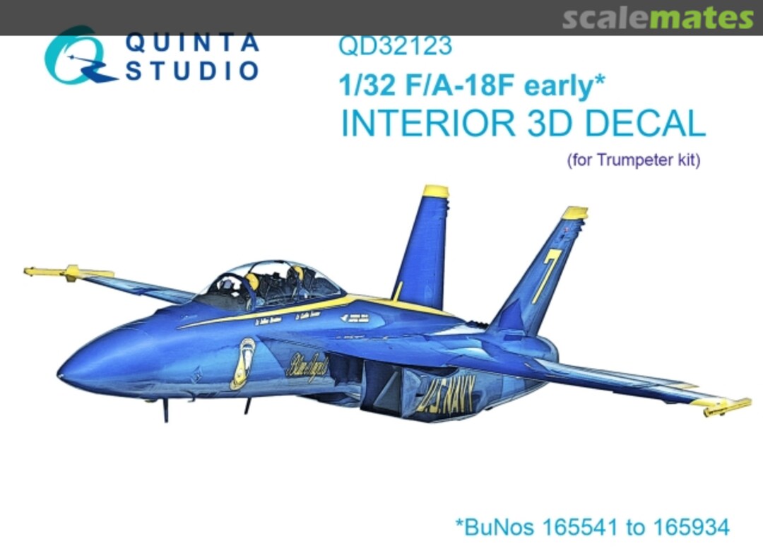 Boxart F/A-18F - Early QD32123 Quinta Studio