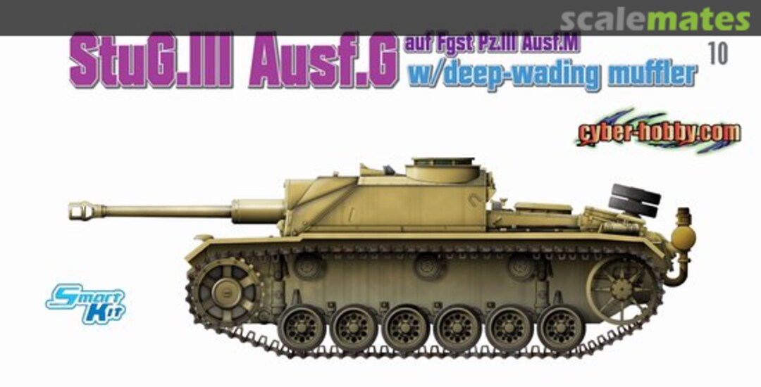 Boxart Stug. III Ausf.G auf Fgst.Pz. III Ausf.M 6229 Cyber Hobby