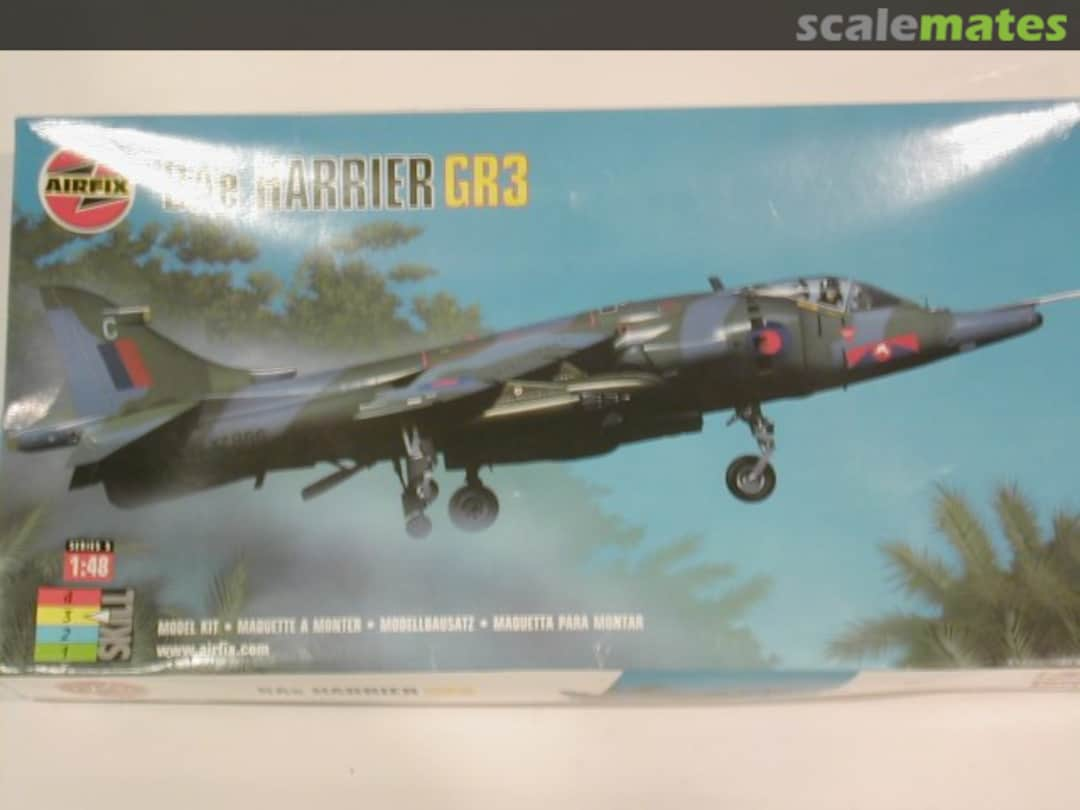 Boxart BAe Harrier GR3 05102 Airfix