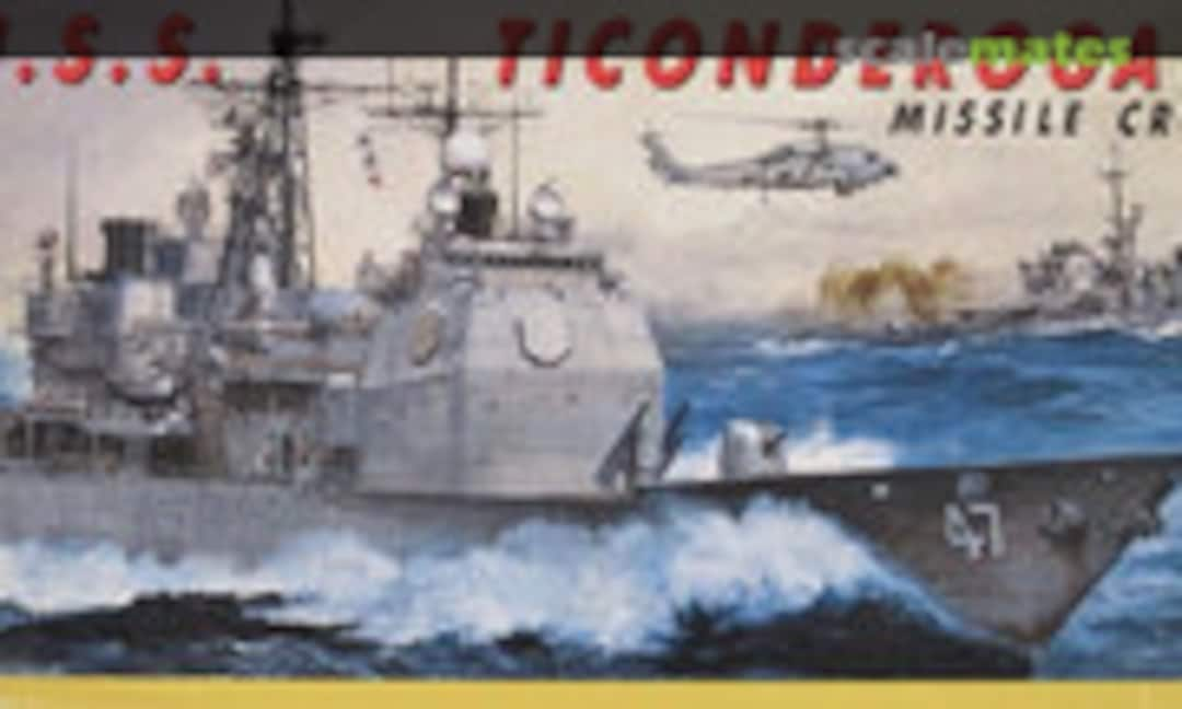 1:350 USS Ticonderoga CG-47 (Italeri 553)