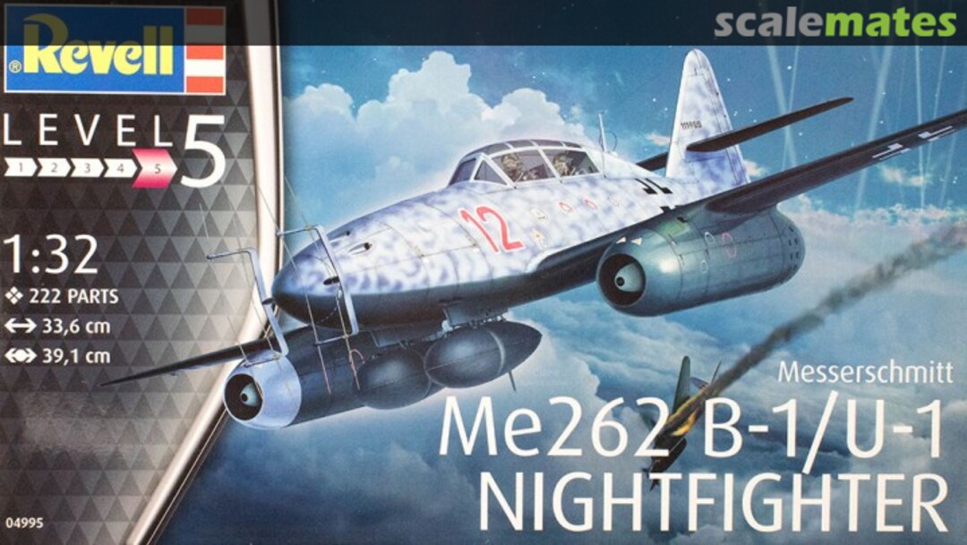 Boxart Messerschmitt Me262 B-1/U-1 Nightfighter 04995 Revell