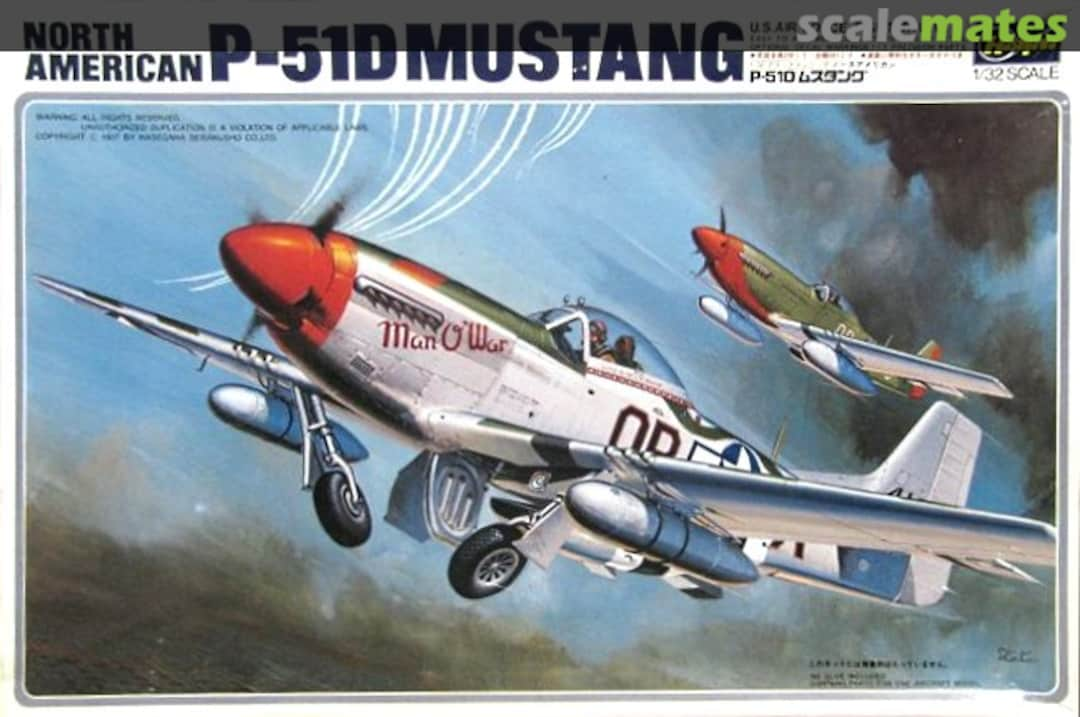 Boxart P-51D Mustang S12 Hasegawa