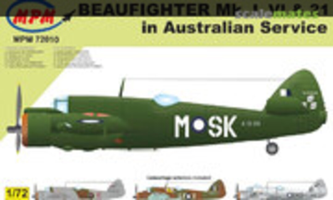 1:72 Beaufighter Mk. I, VI &amp; 21 in Australian Service (MPM Production 72010)