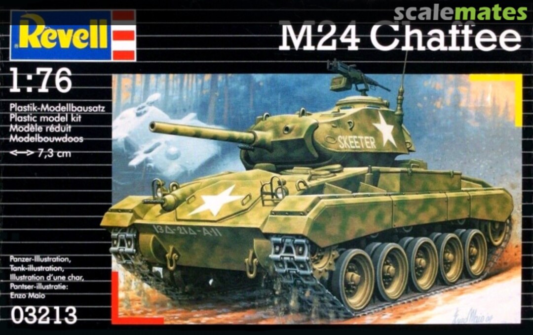 Boxart M24 Chaffee 03213 Revell