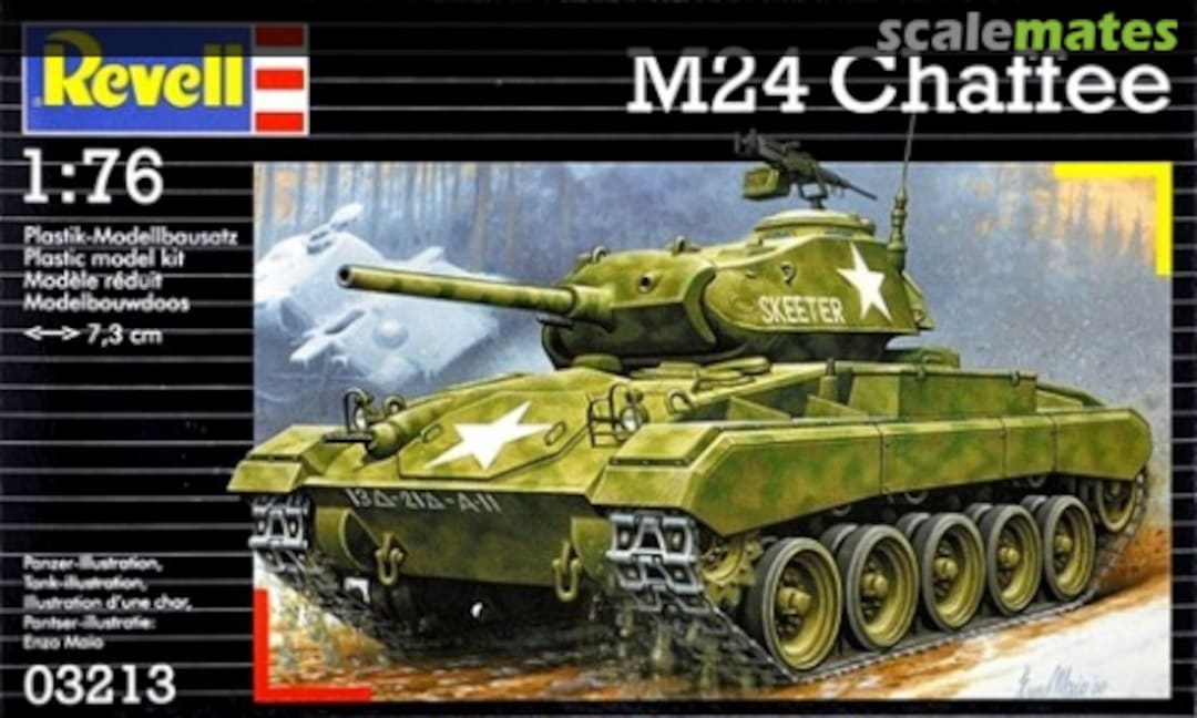 Boxart M24 Chaffee 03213 Revell