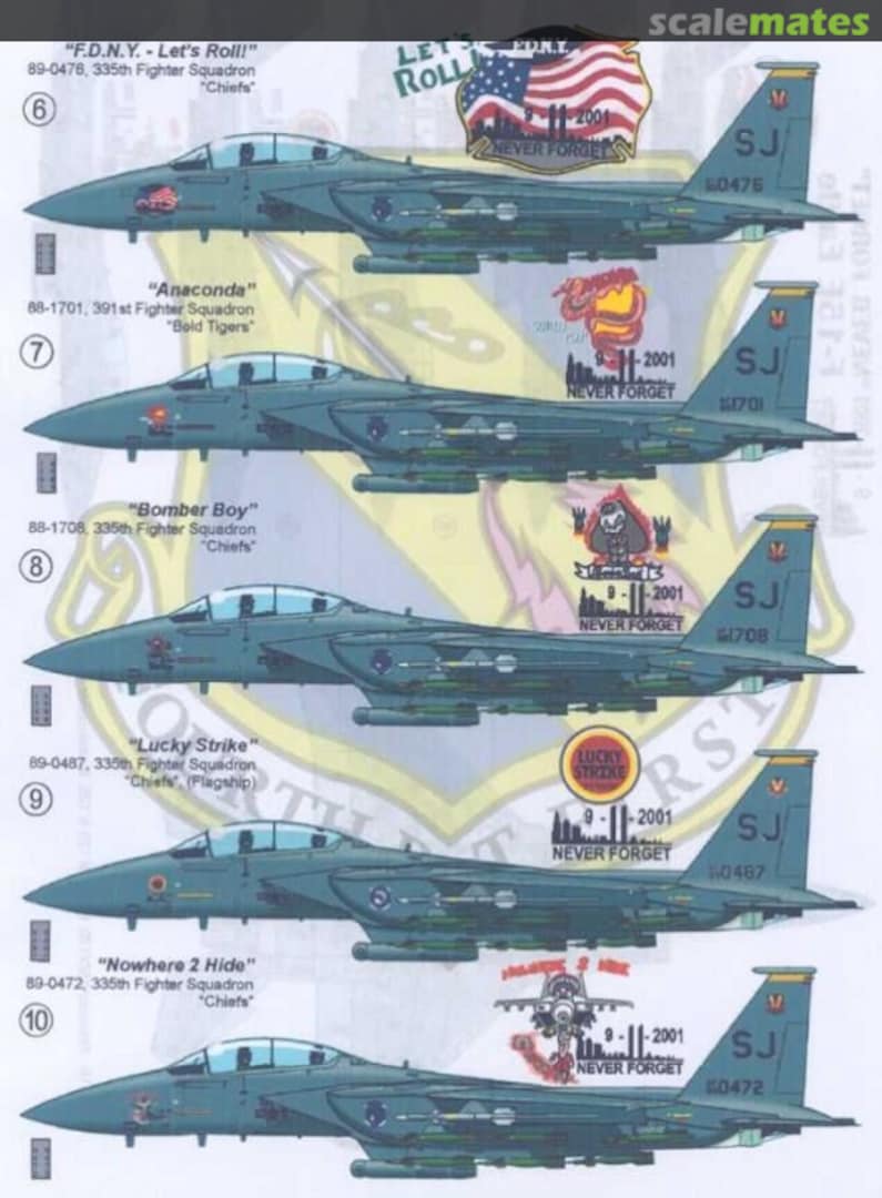 Boxart F-15E Eagles 48-030 Print Scale