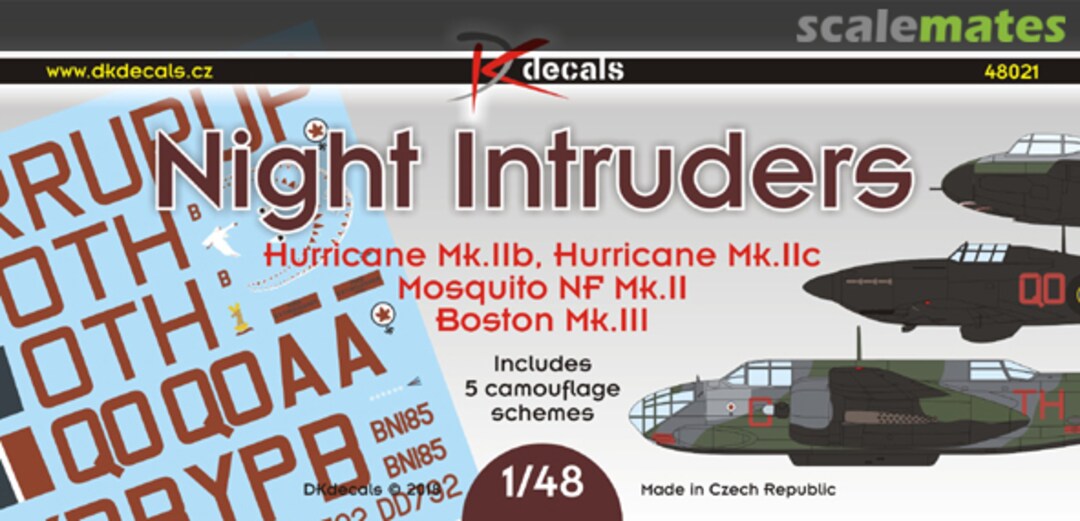 Boxart Night Intruders 48021 DK Decals