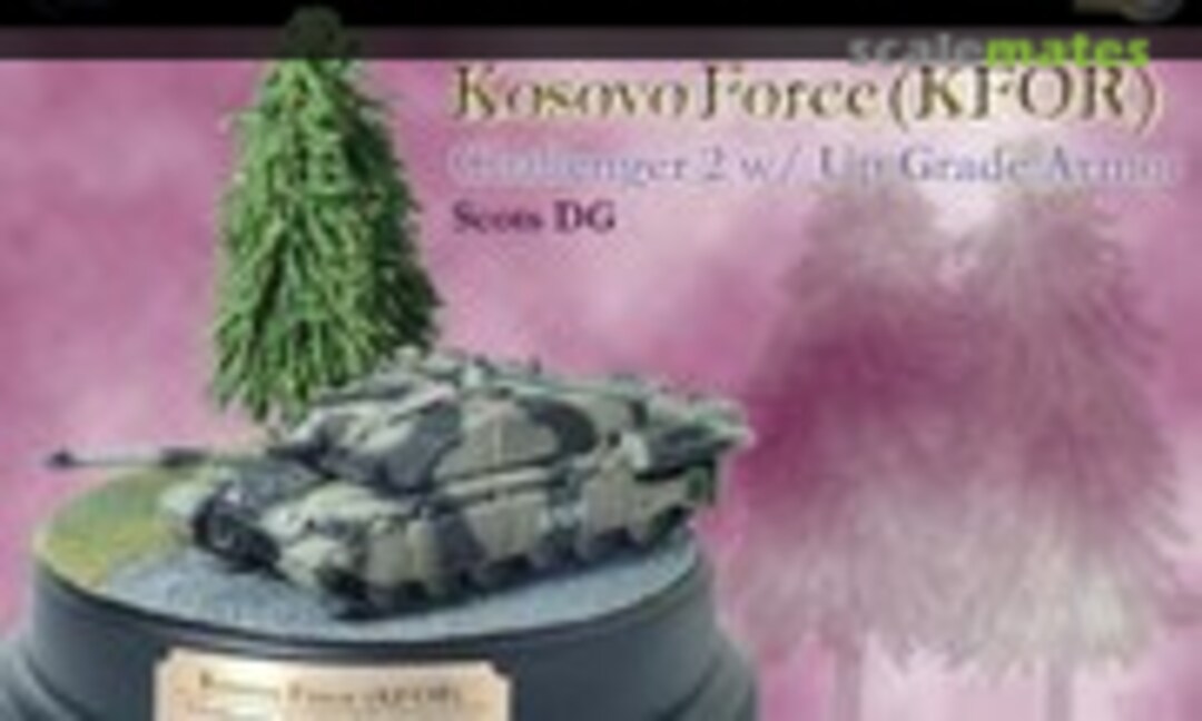 1:72 Kosovo Force (KFOR) Challenger 2 w/Up Grade Armor (Dragon Armor 60185)